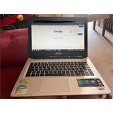 Notebook Ultrabook Asus S46c - I7, 8g Memória, 500gb Hd