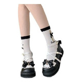 Zapatos De Plataforma Mary Jane Lolita Cute Bow Girl 2022