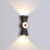 Aplique Led De Pared Bidireccional -moderno-minimalista Ip65