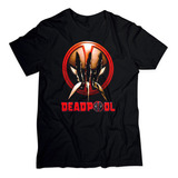 Remera Deadpool 3 Logos