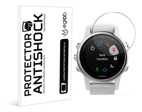 Protector De Pantalla Antishock Garmin Fenix 5s