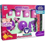 Kit Cozinha Infantil Conjunto Para Mantimentos - Zuca Toys