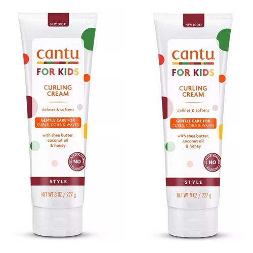 Cantu Kids Crema Rizadora Con Manteca De Karité 227gr 2pack