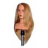 Maniqui Cabeza Cabello Sintético Rubio 60 Cm Ladella Beauty