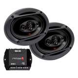 Kit Ir400x4 Stetsom + Par Falante Jbl Selenium 6x9 Flex 