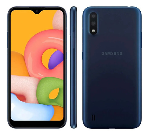 Smartphone Galaxy A01 32 Gb 2gb Ram Preto Samsung