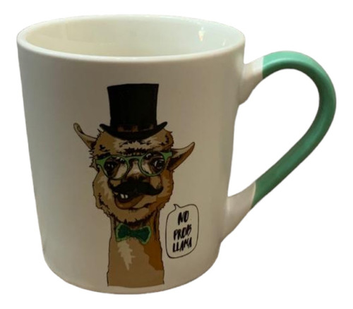 Tazas De Porcelana Llama No Prob Llama 310ml