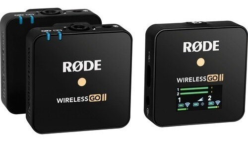 Microfone Rode Wireless Go Ii 2 Pessoas