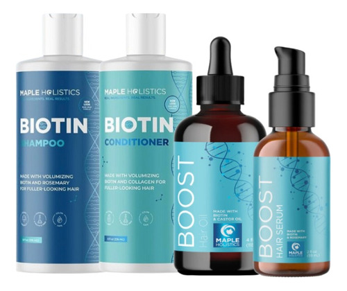 Maple Holistics | Biotin Combo + Boost Aceite Y Serum