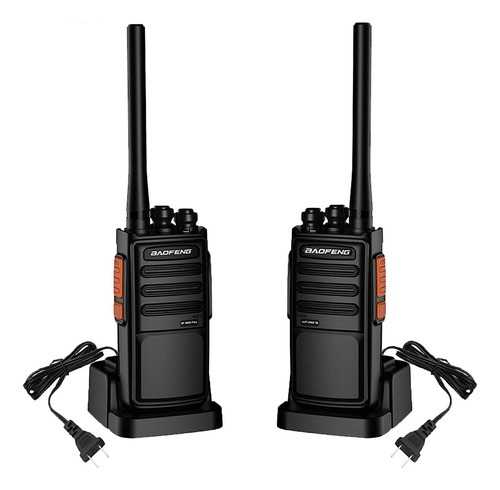 2 Radios Baofeng T99 Plus Walkie Talkie Uhf Con Manos Libres