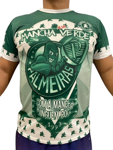 Kit 10 Peças ,camisa Camiseta Mancha Verde