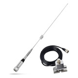 Antena Móvil De Doble Banda Para Vehículo Vhf Uhf Transcepto