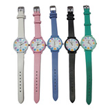 Relojes Pulsera Dama Malla Colores Varios Por Mayor Por 5