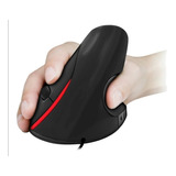 Mouse 5d Vertical Ergonómico Cable Túnel Carpiano Óptico 