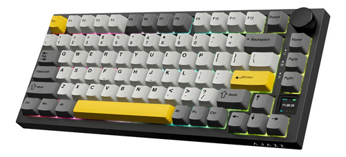 Ajazz Ak820pro Teclado Mecánico Inalámbrico Con Pantalla Tft | Meses sin interés