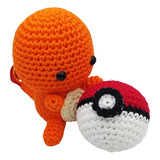 Charmander Pokemon Amigurumi Artesanal Hecho  A Mano Hermoso