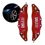 Cubre Caliper Decorativo Aluminio Endless Delanteros 2pz