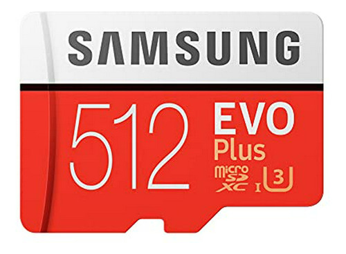 Tarjeta Microsd Samsung Evo Plus 512gb + Adaptador (mb-mc512