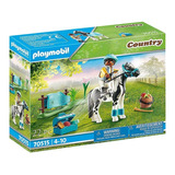 Playmobil Pônei Lewitzer Colecionável - Country - 70515