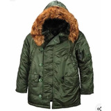 Campera Parka Alpha Industries N-3b