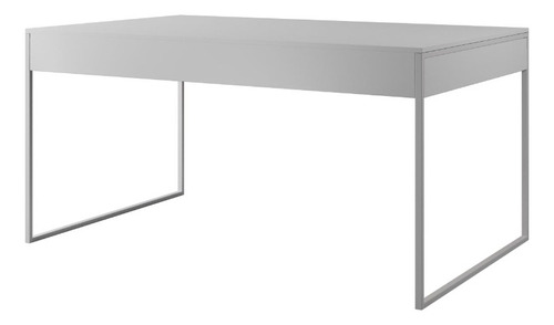 Mesa Industrial Ferro Branco Caixote Filadélfia 137x90