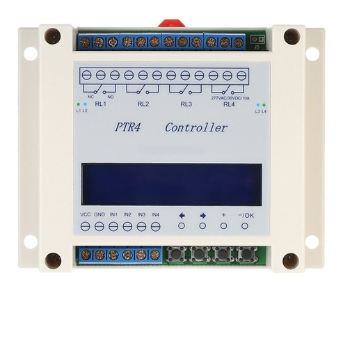 Dc6-40v 4 Canais Programáveis? Temporizador De Relé Digital