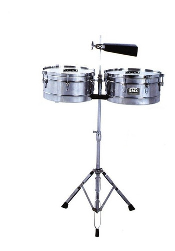 Timbaletas 14 Y 15  Rmx + Atril + Baquetas + Llave Xrd-1415