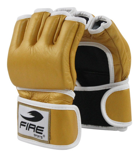 Guantes Mma Training Todo 100% Piel Fire Sports 