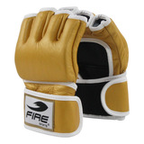 Guantes Mma Training Todo 100% Piel Fire Sports 