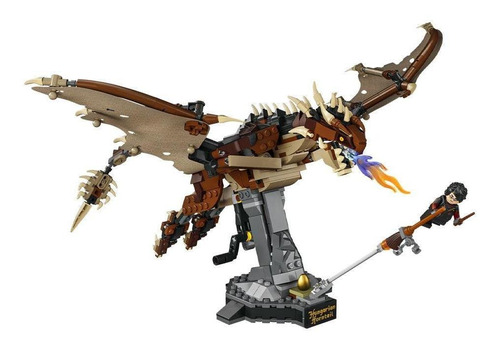 Bloques Para Armar Lego Dragón Colacuerno Húngaro 76406