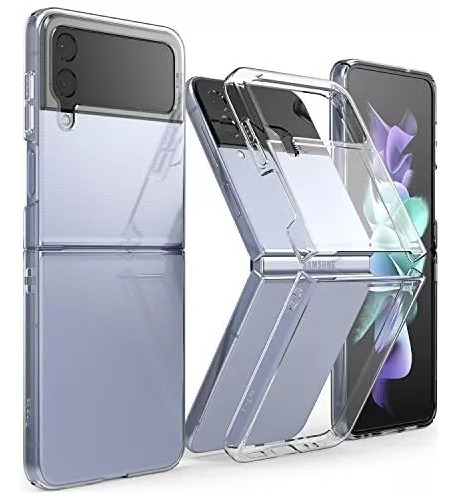 Funda Tpu Antigolpe Transparente Para Samsung Z Flip 4 5g