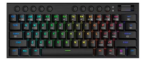 Teclado Redragon K632 Rgb Cableado Switch Rojo Ingles