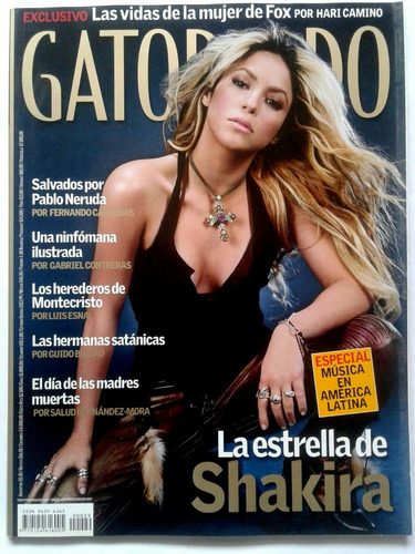 Gatopardo Sahagun Shakira Bomba Vicentico Tacuba Sanz Thalia