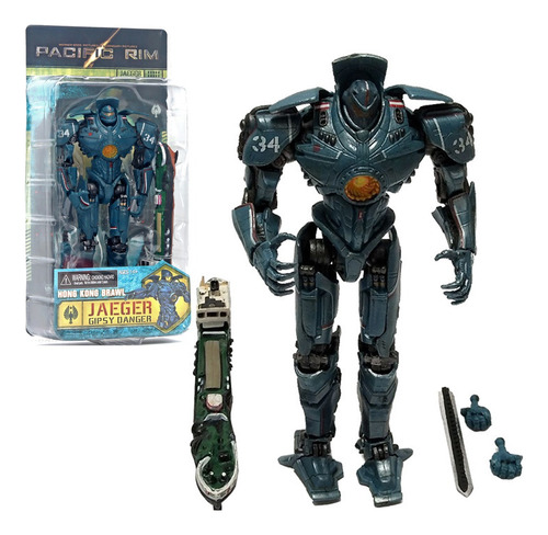 Pacific Rim Jaeger Hong Kong Brawl Acción Figura Modelo Jugu