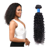 Cabello Humano Rizado Brasileño De 40 Cm, 100 G