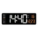 Reloj De Pared Digital Jh6636 Cronometro, Timer Y Alarma