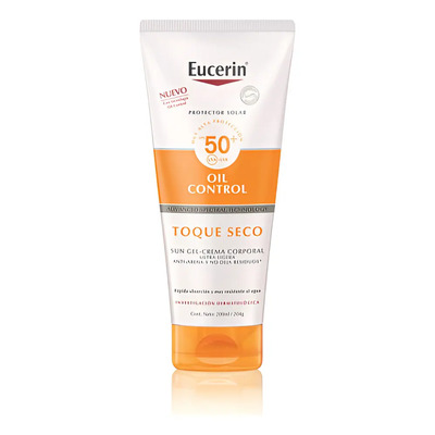 Protector Solar Corporal Eucerin Oil Control Fps50 200ml | Envío gratis