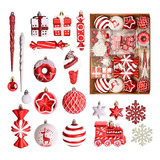 Conjunto De Adornos Navideños, Decoración Colgante Para