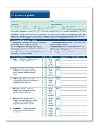 Evaluación De Rendimiento