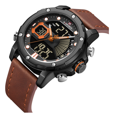 Reloj De Pulsera Deportivo Naviforce Para Hombre, Analógico