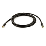 Cabo Coaxial Digital (spdif)  Preto - 50 Metros