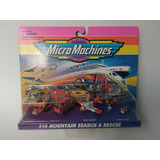 Carritos Micro Machines Galoob Set 14 Mountain Search Rescue