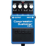 Boss Pedal Efecto Compresion Sustainer Cs-3 