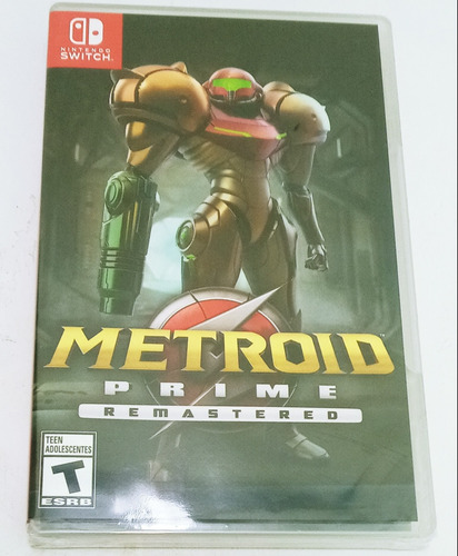 Metroid Prime Remastered Nintendo Switch Sellado