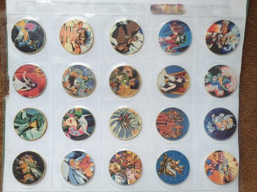 Colección Completa - Tazos Caballeros Del Zodiaco 1994 