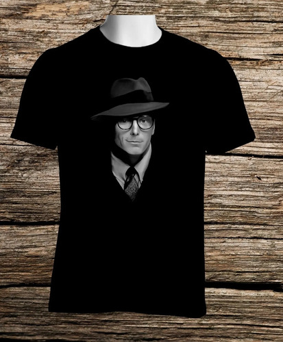 Camiseta Negra De Superman De Christopher Reeve Para Hombre
