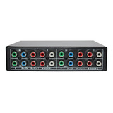 3 En 1 Out Componente Av Video Switch Box Para Monitores Dvd