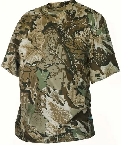 Remera Camuflada Manga Corta Marca Forest