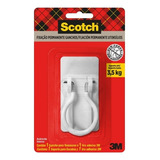 Suporte Para Vassouras Adesivo Scotch 3m - Kit C/ 3 Cartelas