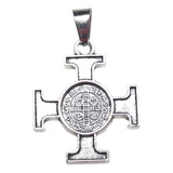 Dije Medalla San Benito Aleacion  (sin Cadena) (p6)